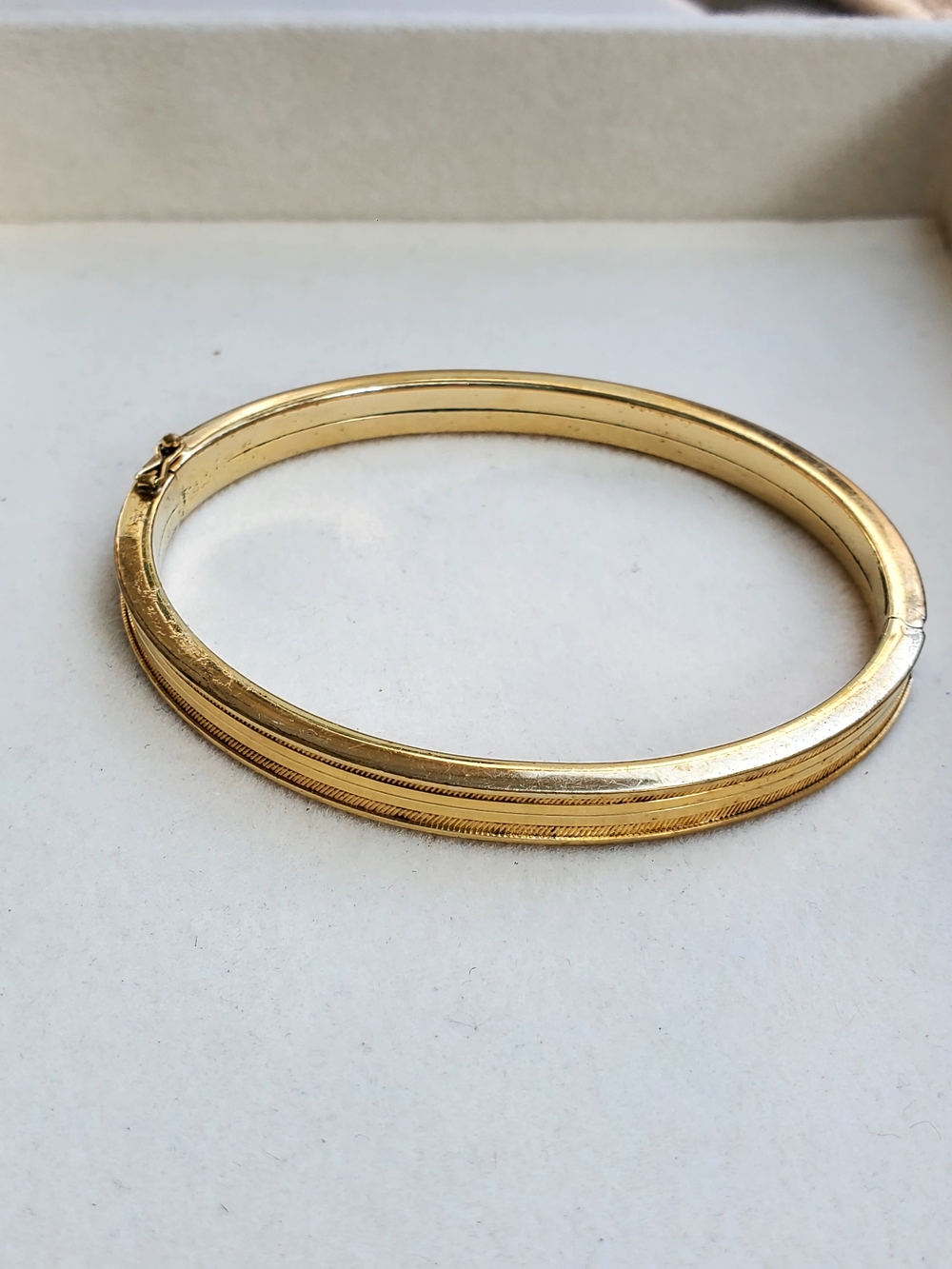 Vintage Amerikaner Hinged Bangle